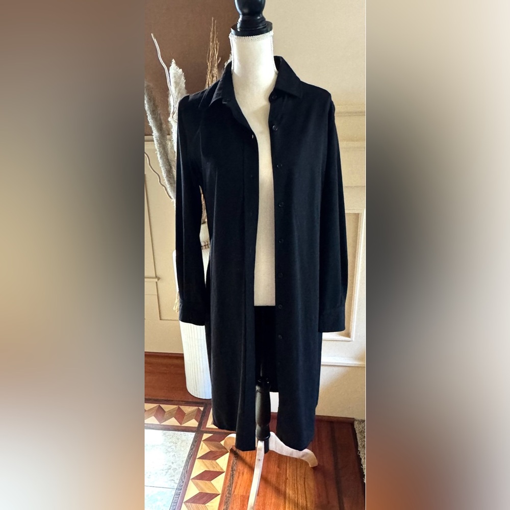 Faconnable Classic Black, Button-Down Long Sleeve… - image 4